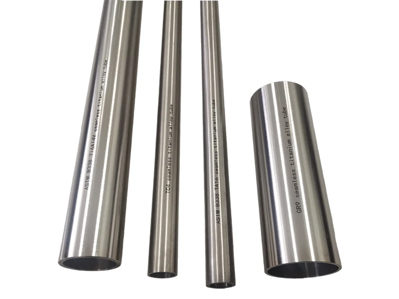 ASTM B338 TA18 Sømløs Titanium Legering Tube